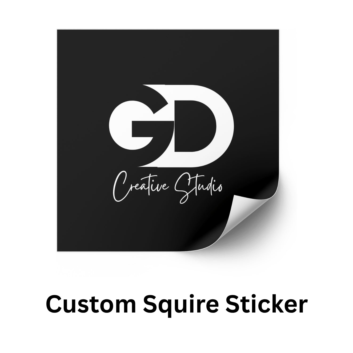 Custom Square Logo Stickers for Small Business | Branding & Packaging Labels
