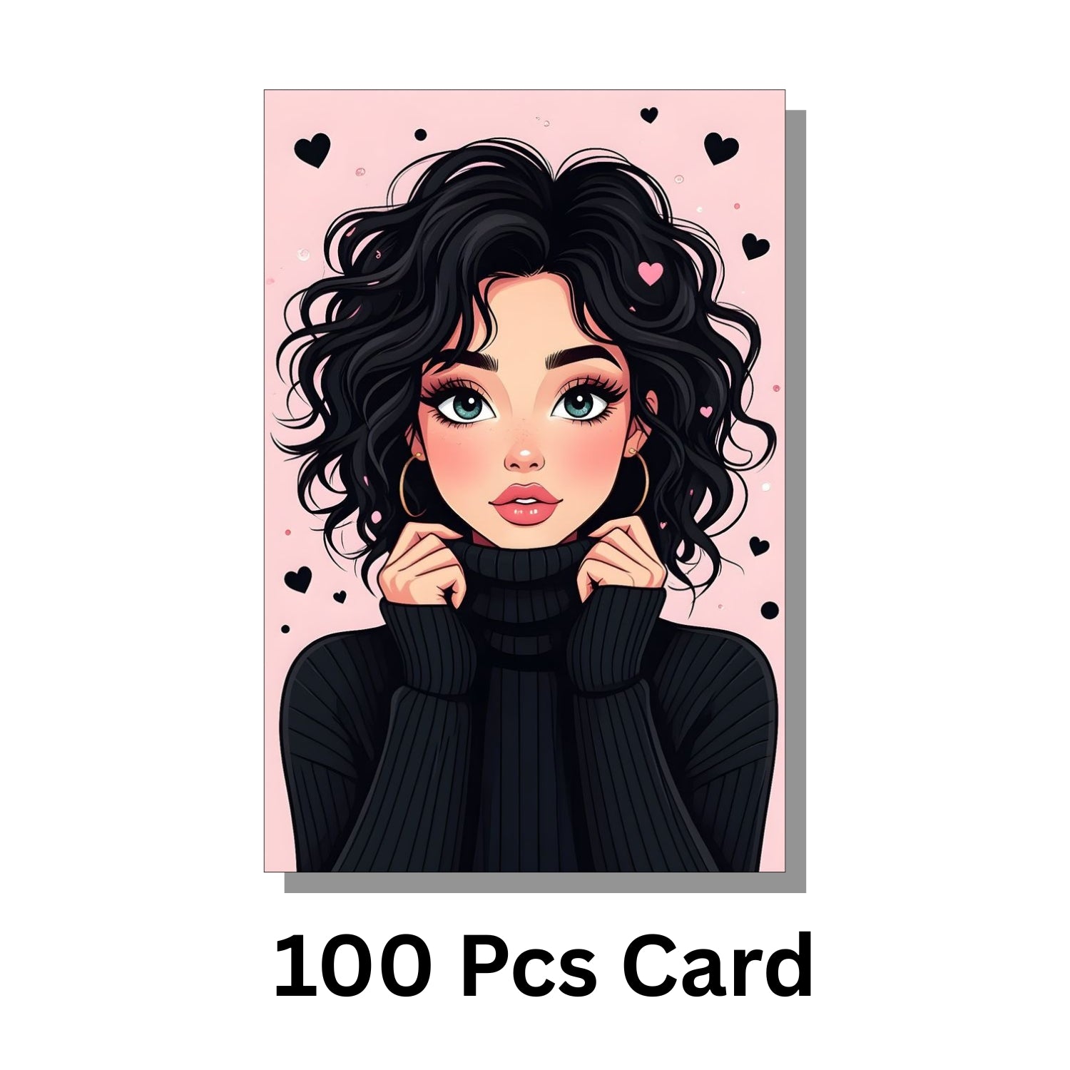 100 Jewelry Display Cards for Earrings & Pendants | Small Business Packaging Cards