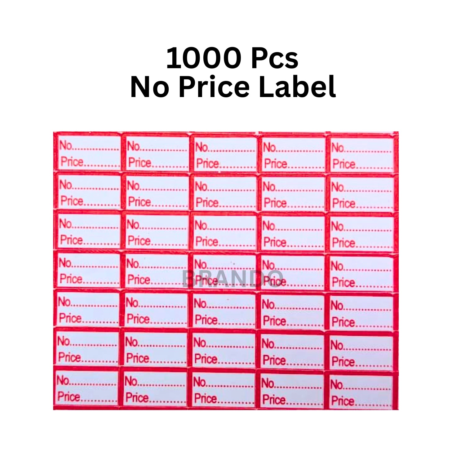 21x13 mm MRP Price Label Stickers | Small Self Adhesive Labels for Retail Use