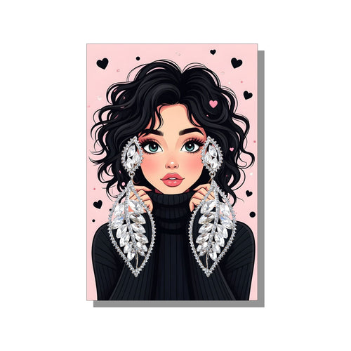 100 Jewelry Display Cards for Earrings & Pendants | Small Business Packaging Cards