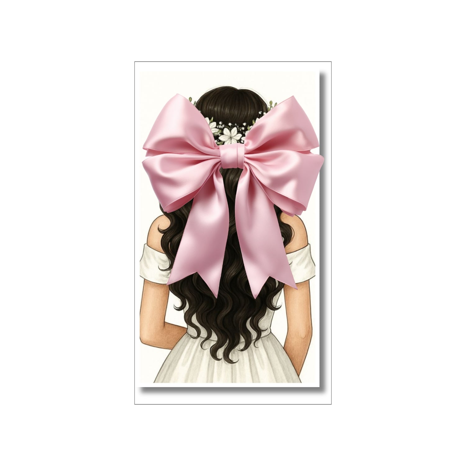 Hair Clip Display Cards 100 PCS (2.3 x 4 Inch) | Hair Accessories Packaging & Display