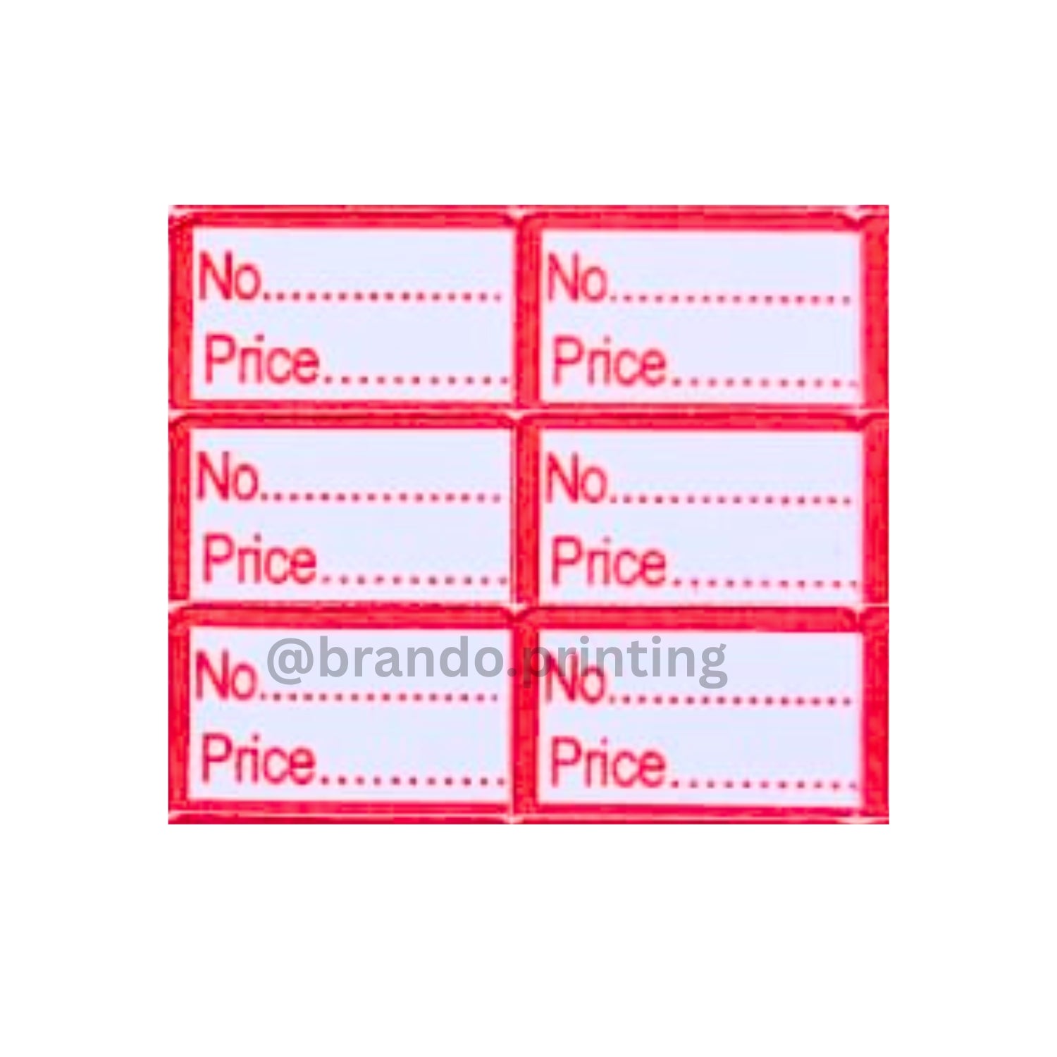 21x13 mm MRP Price Label Stickers | Small Self Adhesive Labels for Retail Use