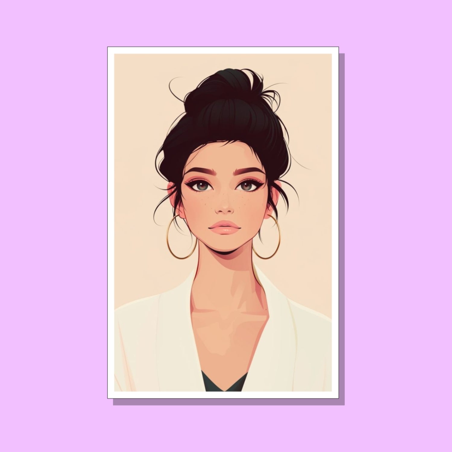 Jewellery Display Cards 300 GSM for Earrings & Necklaces – 100 PCS (3.6 x 2.4 Inch)