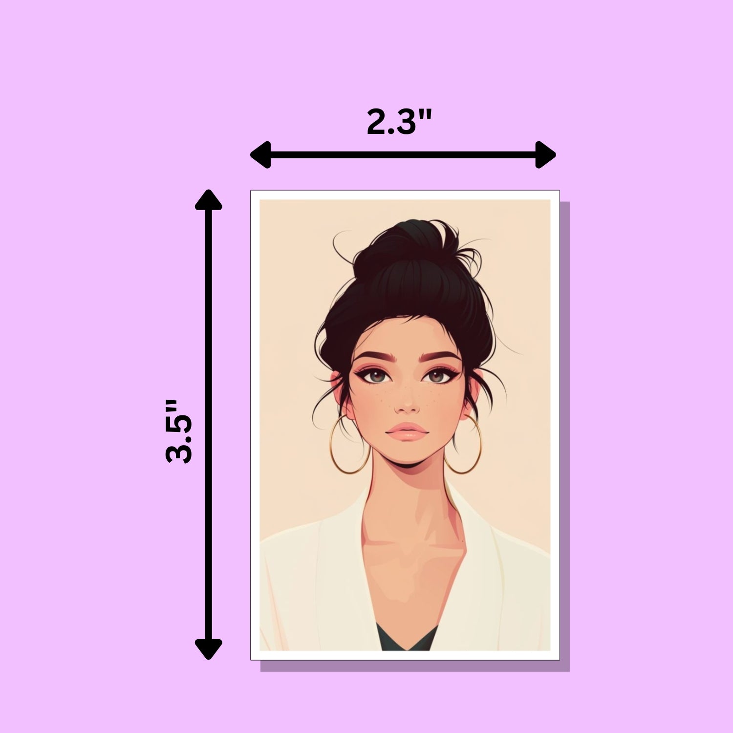 Jewellery Display Cards 300 GSM for Earrings & Necklaces – 100 PCS (3.6 x 2.4 Inch)