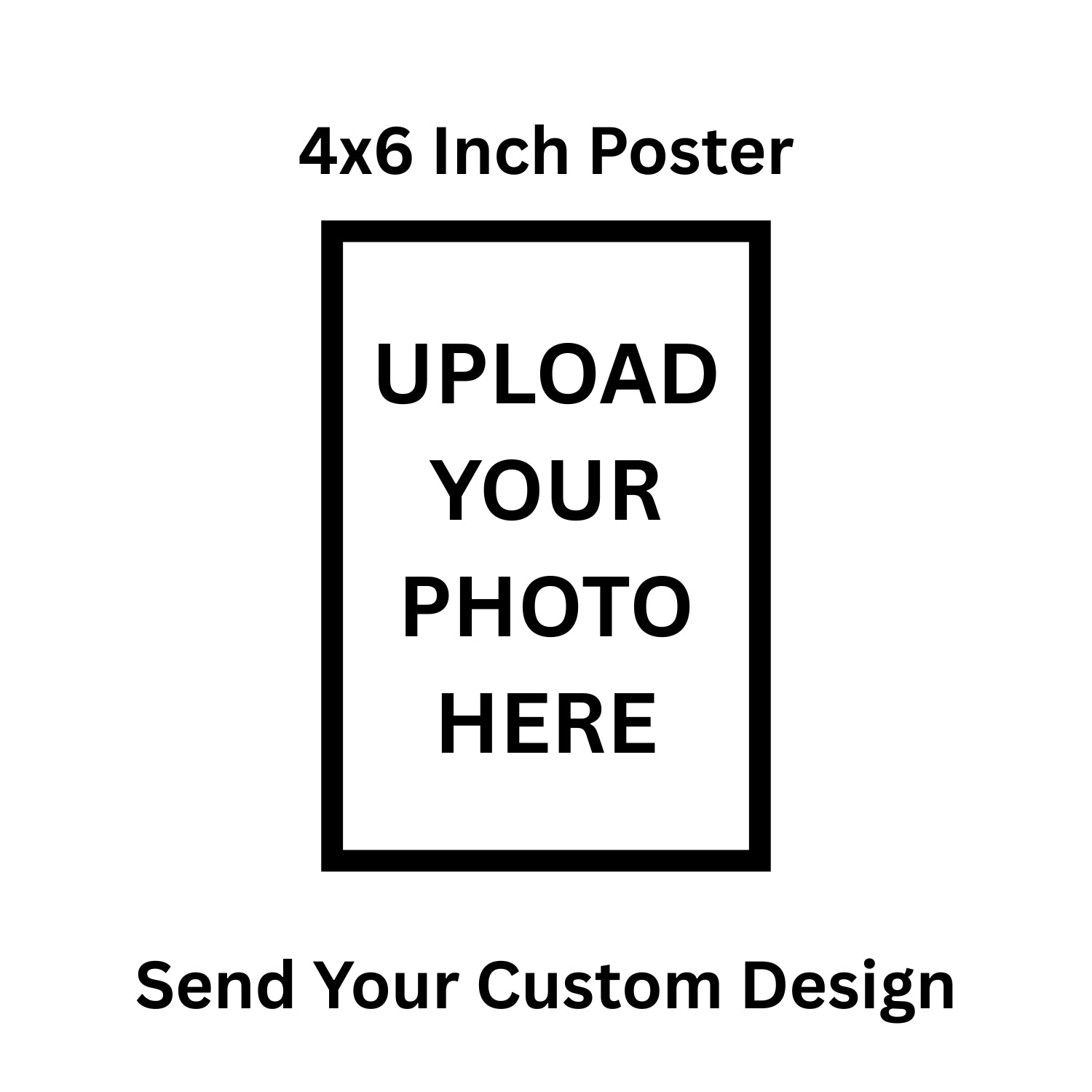 Custom 4x6 Poster Printing | Personalized Home Decor Photo Prints