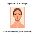 Custom Jewellery Display Cards for Earrings & Pendants | Branding Cards for Small Business