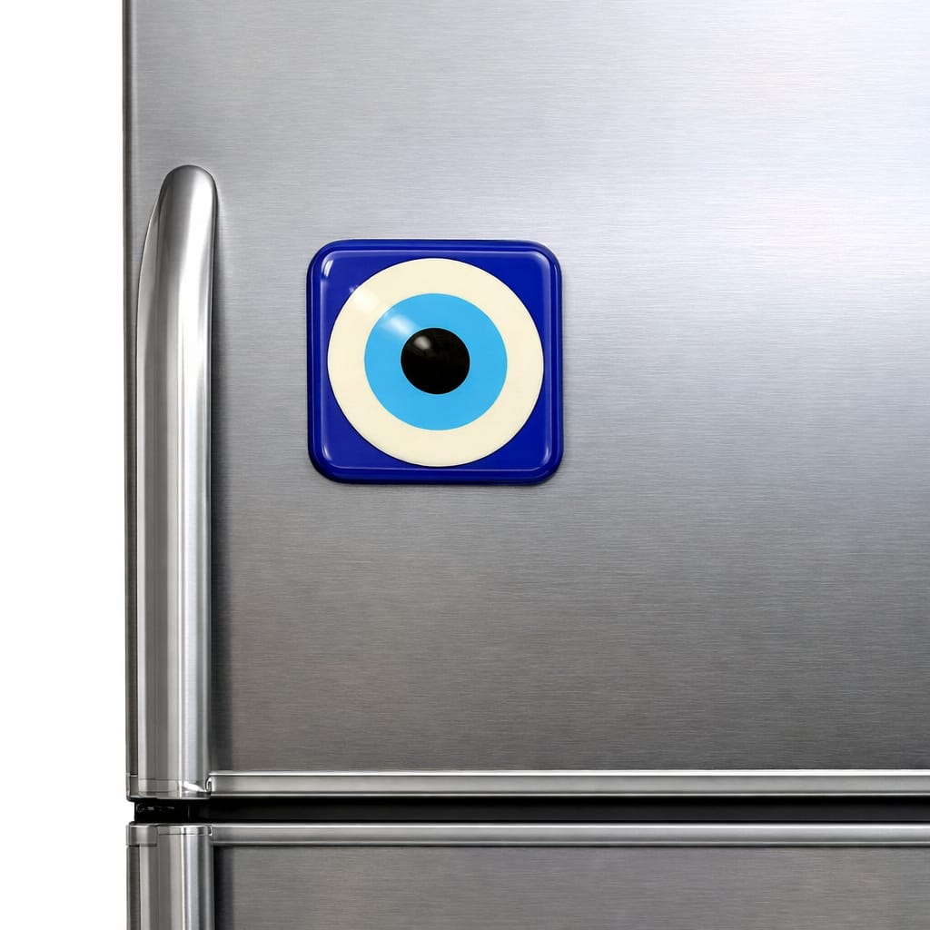 Decorative Evil Eye Fridge Magnet | Turkish Nazar for Home, Office & Main Door